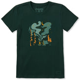 Women's Campfire Dreams Short Sleeve Crusher Tee