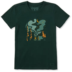 Women's Campfire Dreams Short Sleeve Crusher Tee