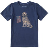 Kids USA Golden Short Sleeve Crusher Tee