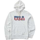 Men's Red White and USA Simply True Fleece Hoodie