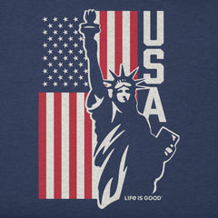 Men's USA Liberty Simply True Fleece Crew