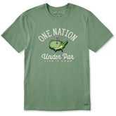 Men's One Nation Under Par Short Sleeve Crusher Tee