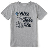 Kids World Wags With You Short Sleeve Crusher Tee