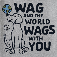 Kids World Wags With You Short Sleeve Crusher Tee