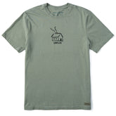 Men's Unplug Home Short Sleeve Crusher Tee