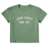 Women's How Lucky Crusher-LITE Shrunken Tee
