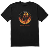 Men's Hot Yoga Devil Short Sleeve Crusher Tee