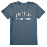 Women's Lengthen Your Spine Arch Short Sleeve Crusher Tee