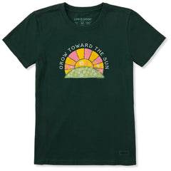 Women's Grow Toward the Sun Daisy Hill Short Sleeve Crusher Tee