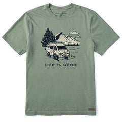Men's Adventure Vehicle Short Sleeve Crusher Tee