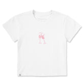 Women's Clinking Champagne Crusher-LITE Shrunken Tee