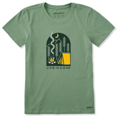 Women's Campfire Nights Short Sleeve Crusher Tee