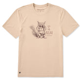 Men's Note to Self: Relax Squirrel Short Sleeve Crusher Tee