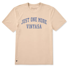 Men's Just One More Vinyasa Arch Short Sleeve Crusher Tee