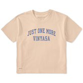 Women's Just One More Vinyasa Arch Short Sleeve Crusher Boxy Tee