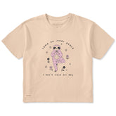Women's Come on Inner Peace Short Sleeve Crusher Boxy Tee