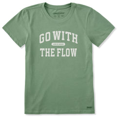 Women's Go With the Flow Arch Short Sleeve Crusher Tee