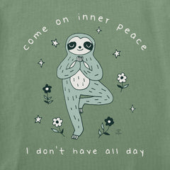 Women's Come on Inner Peace Short Sleeve Crusher Tee