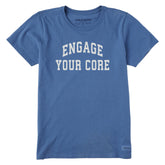 Women's Engage Your Core Arch Short Sleeve Crusher Tee