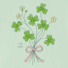 Kids Wildflower Shamrocks Short Sleeve Crusher Tee