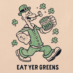 Men's Eat Yer Greens Short Sleeve Crusher Tee