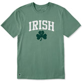 Men's Irish Clover Short Sleeve Crusher Tee