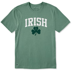 Men's Irish Clover Short Sleeve Crusher Tee