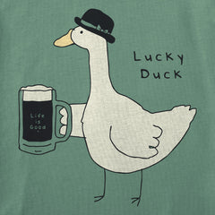 Men's Lucky Duck St. Pat's Short Sleeve Crusher Tee