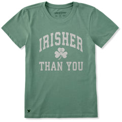 Women's Irisher Than You Arch Short Sleeve Crusher Tee