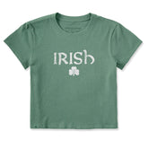 Women's Irish Clover 2 Crusher-LITE Shrunken Tee