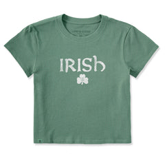 Women's Irish Clover 2 Crusher-LITE Shrunken Tee