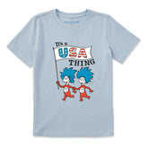 Kids It's a USA Thing Short Sleeve Crusher Tee