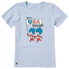 Women's It's a USA Thing Short Sleeve Crusher Tee