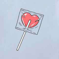 Kids Lovely Lollipop Short Sleeve Crusher Tee