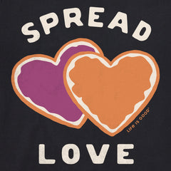 Men's Spread Love PB&J Short Sleeve Crusher Tee