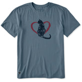 Men's Lovecat Short Sleeve Crusher Tee