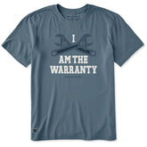 Men's I am the Warranty Short Sleeve Crusher Tee