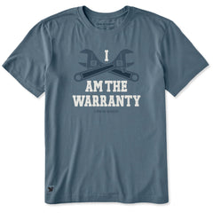 Men's I am the Warranty Short Sleeve Crusher Tee