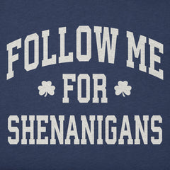 Kids Follow Me for Shenanigans Arch Short Sleeve Crusher Tee