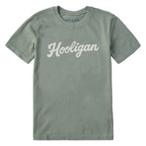 Kids Hooligan Script Short Sleeve Crusher Tee