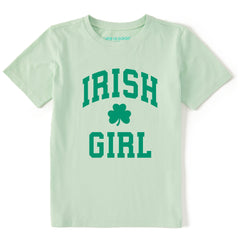 Kids Irish Girl Arch Short Sleeve Crusher Tee