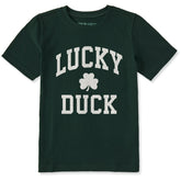 Kids Lucky Duck Arch Short Sleeve Crusher Tee