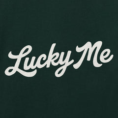 Kids Lucky Me Script Short Sleeve Crusher Tee