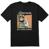Men's It's Leprechaun not Lepre-Chaunt Short Sleeve Crusher Tee