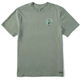 Men's A Wee Bit Irish Leprechaun Short Sleeve Crusher Tee