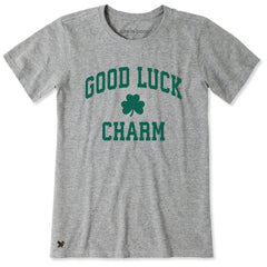 Women's Good Luck Charm Arch Short Sleeve Crusher Tee