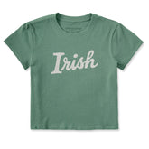 Women's Irish Script Crusher-LITE Shrunken Tee