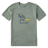 Kids Golf is Good Short Sleeve Crusher Tee