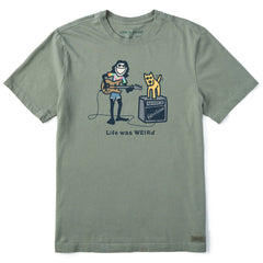 Men's Life Was Weird Short Sleeve Crusher Tee