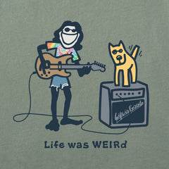 Men's Life Was Weird Short Sleeve Crusher Tee